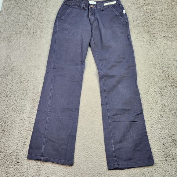 Tyndale Pants Mens 34x30 Navy Blue Flame Resistant Arc Rated Workwear FR USA - Picture 1 of 13
